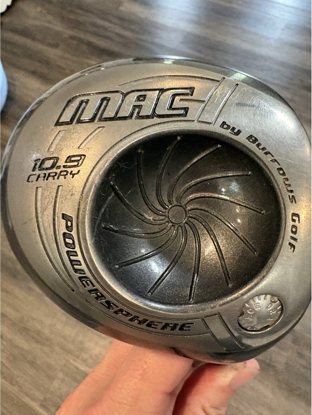 BURROWS MAC POWERSPHERE 10.9* DRIVER - MAC GOLF 55G Lady FLEX GRAPHITE SHAFT